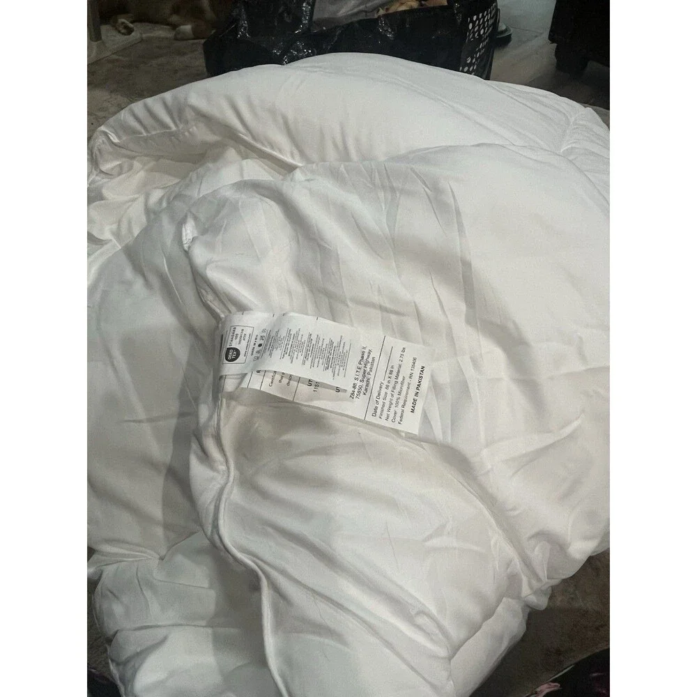 Utopia Bedding Queen Comforter White 88x88 Microfiber All Season